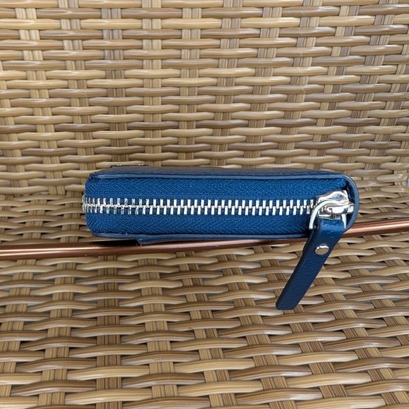 Kate Spade Grove Street Neda Leather Wrap Around Wallet Blazer Blue - Picture 4 of 16